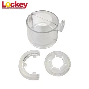 安全電気停止ボタンのロックアウト